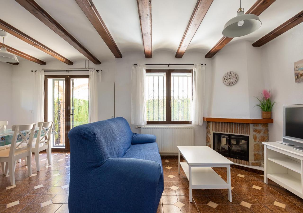 Вилла La Casa De La Playa. Piscina, Wifi Y Terraza. Дения Экстерьер фото